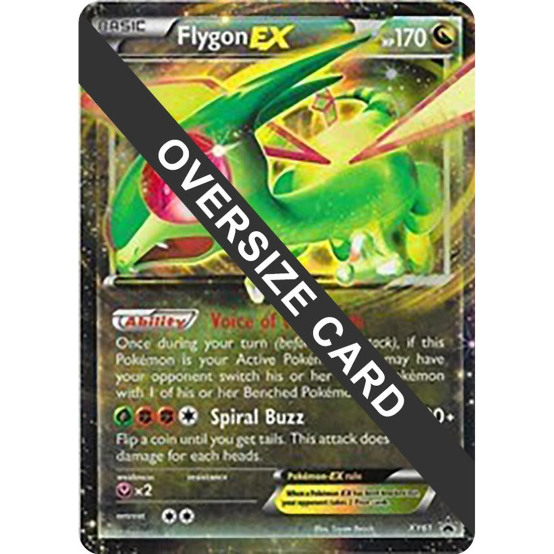 Flygon EX - XY61 (XY Black Star Promo)