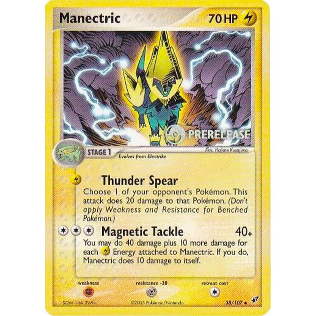 Manectric - 38/107 (Prerelease)