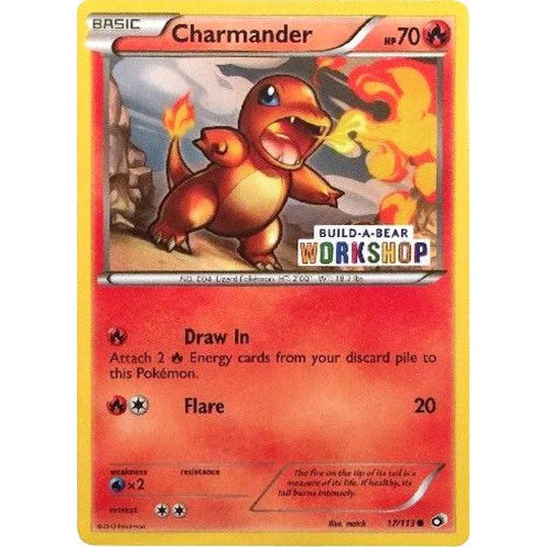 Charmander - 17/113 (Build-A-Bear Workshop Exclusive)