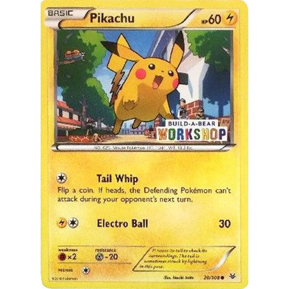 Pikachu - 20/108 (Build-A-Bear Workshop Exclusive)