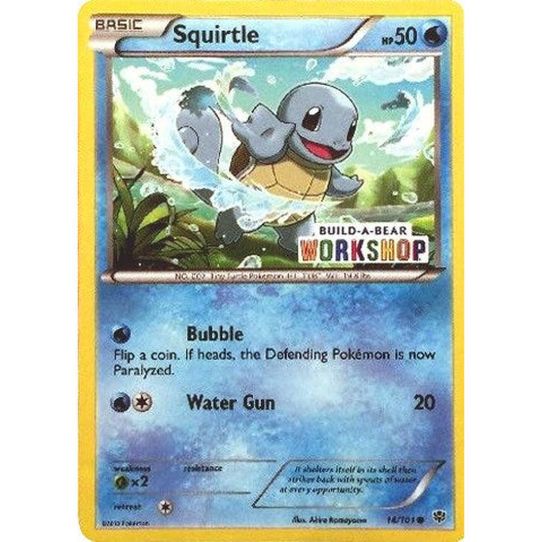 Squirtle - 14/101 (Build-A-Bear Workshop Exclusive)