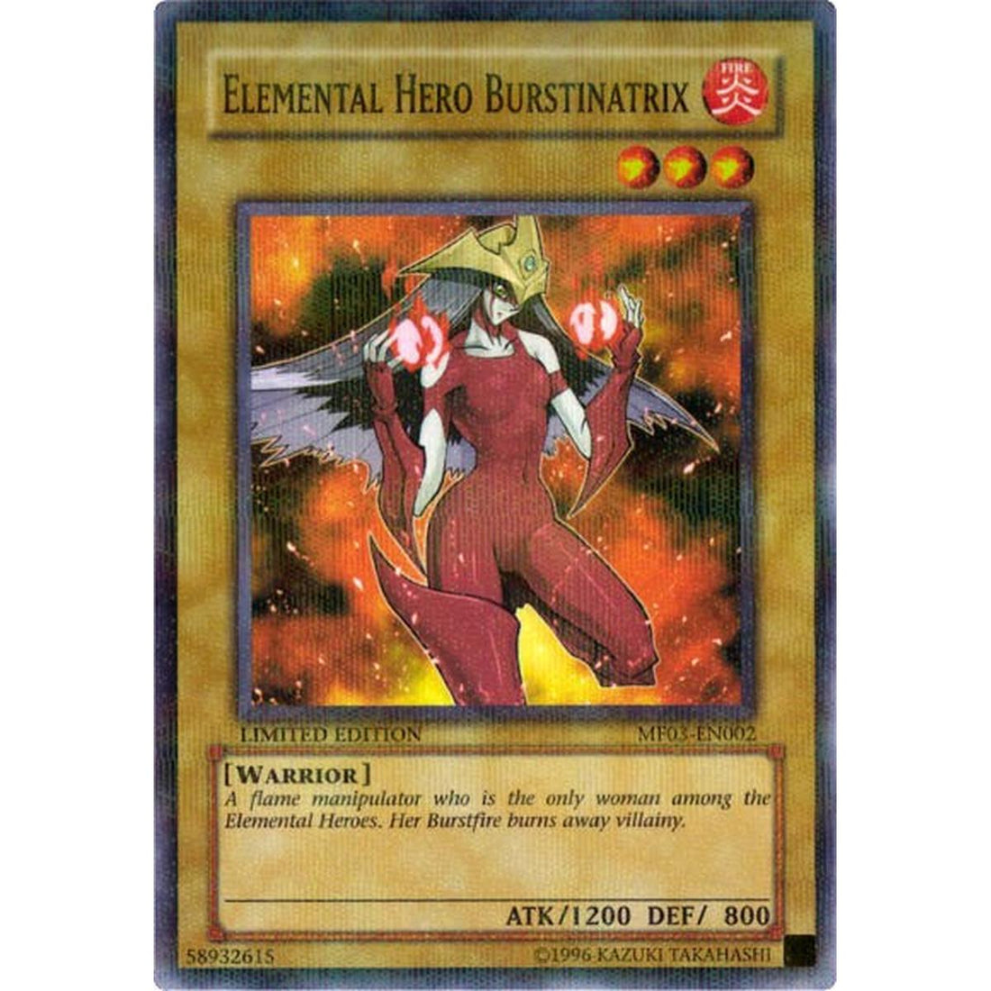 Elemental HERO Burstinatrix