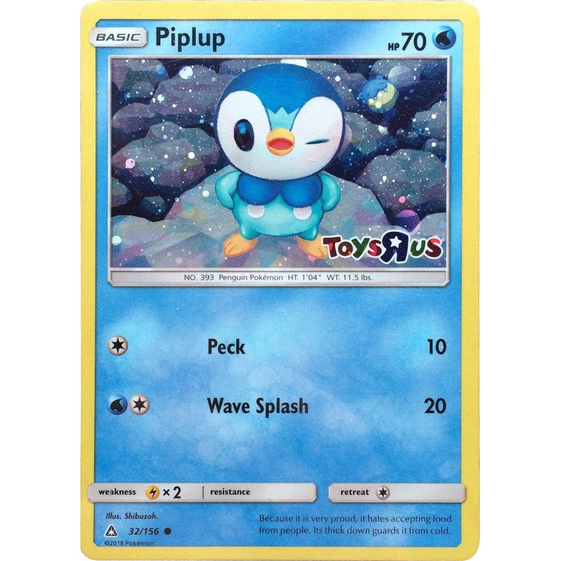 Piplup - 32/156 (Toys R Us)