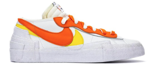 Nike Blazer Low sacai White Magma Orange US7 / EU40*