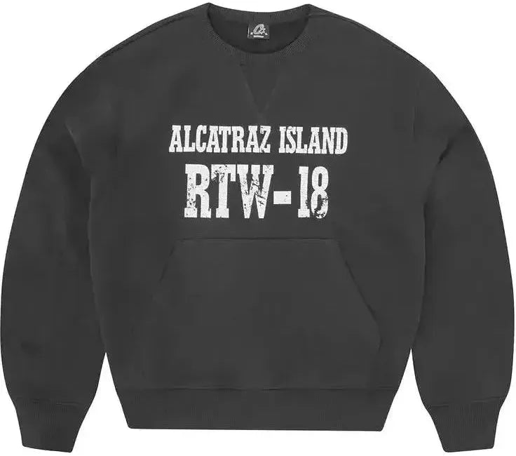 Alcatraz Island RTW - 18 Crewneck Black