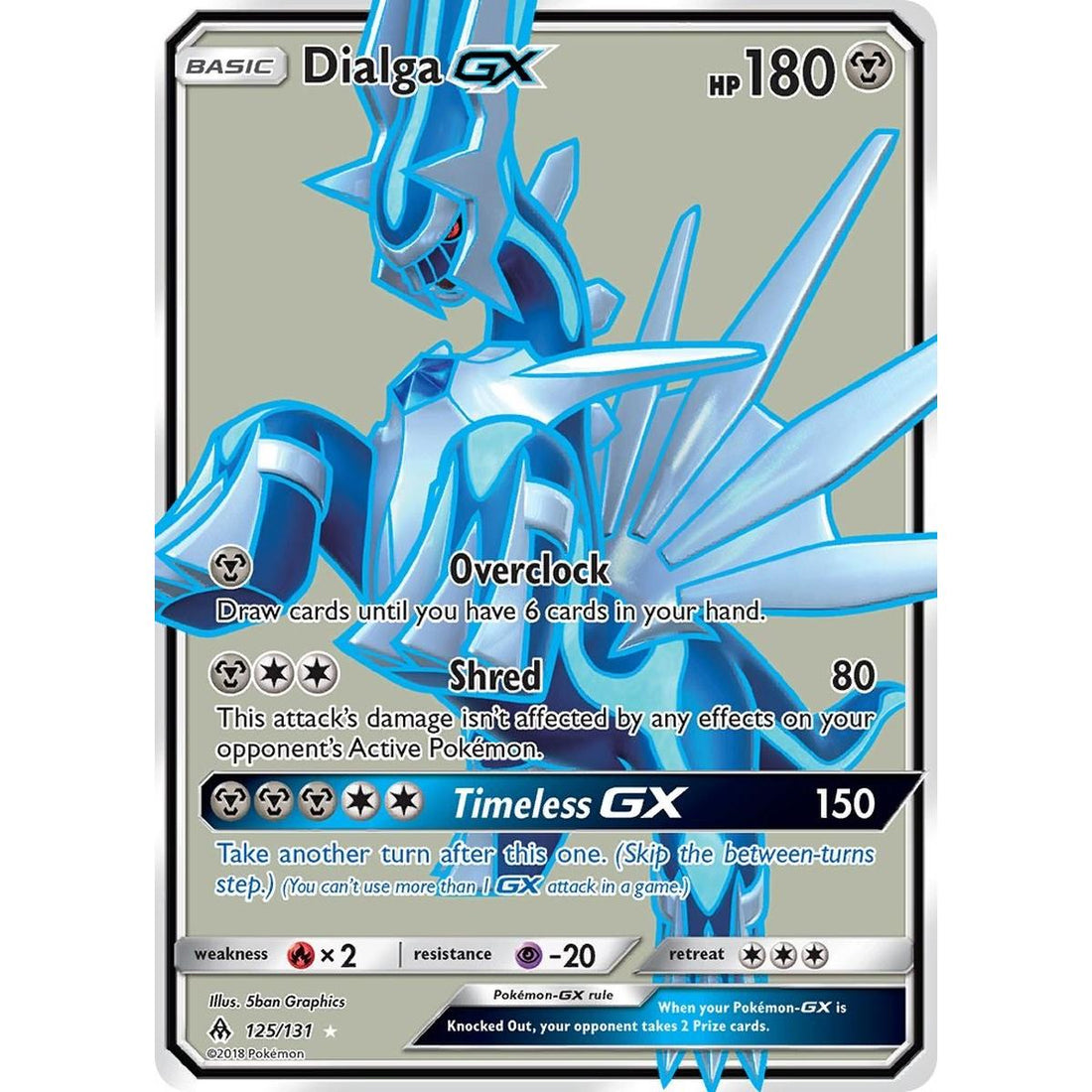 Dialga GX (Full Art)
