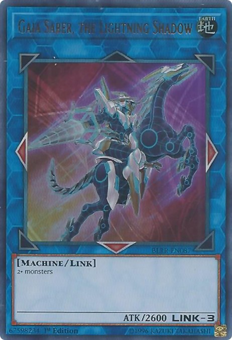 Gaia Saber, the Lightning Shadow
