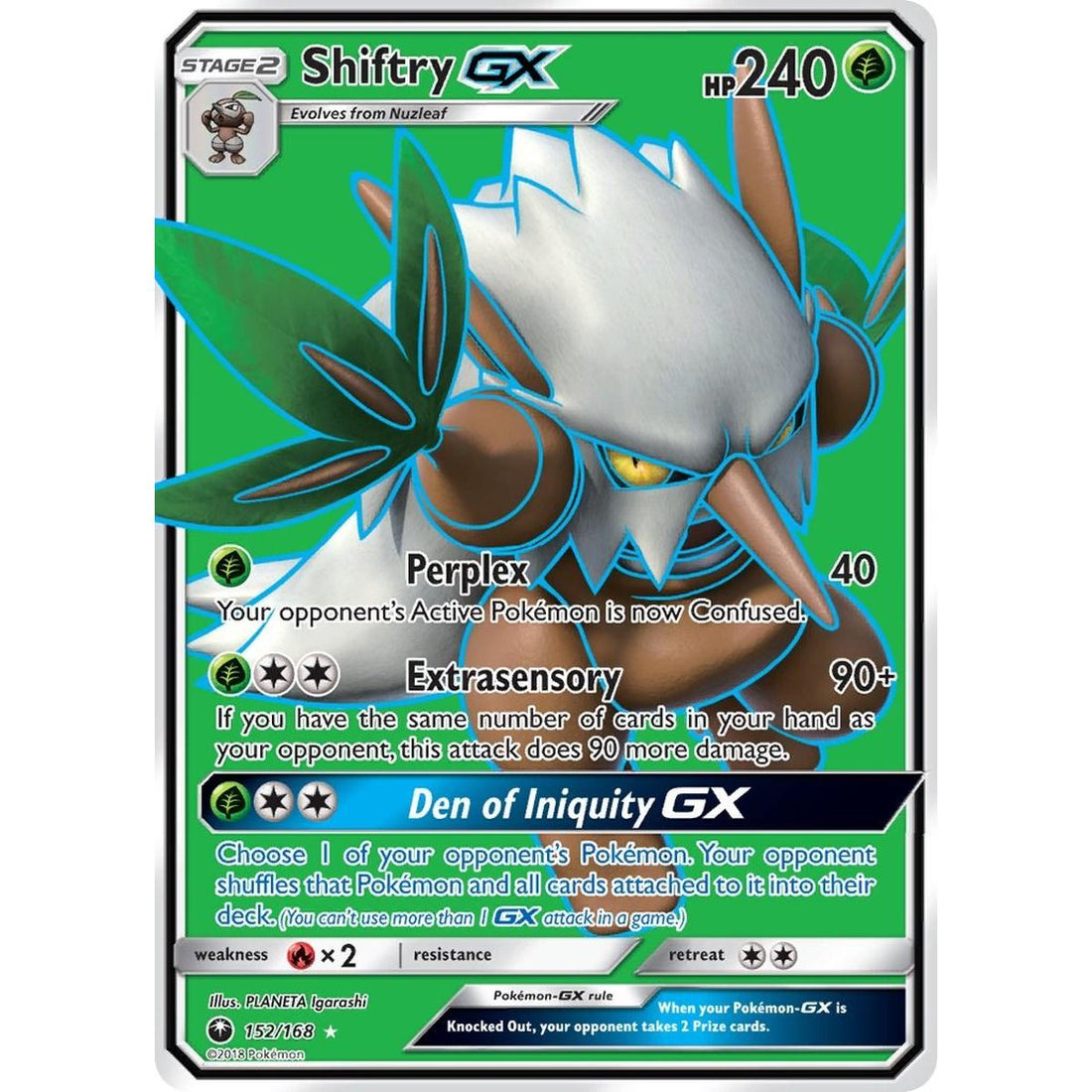 Shiftry GX (Full Art)