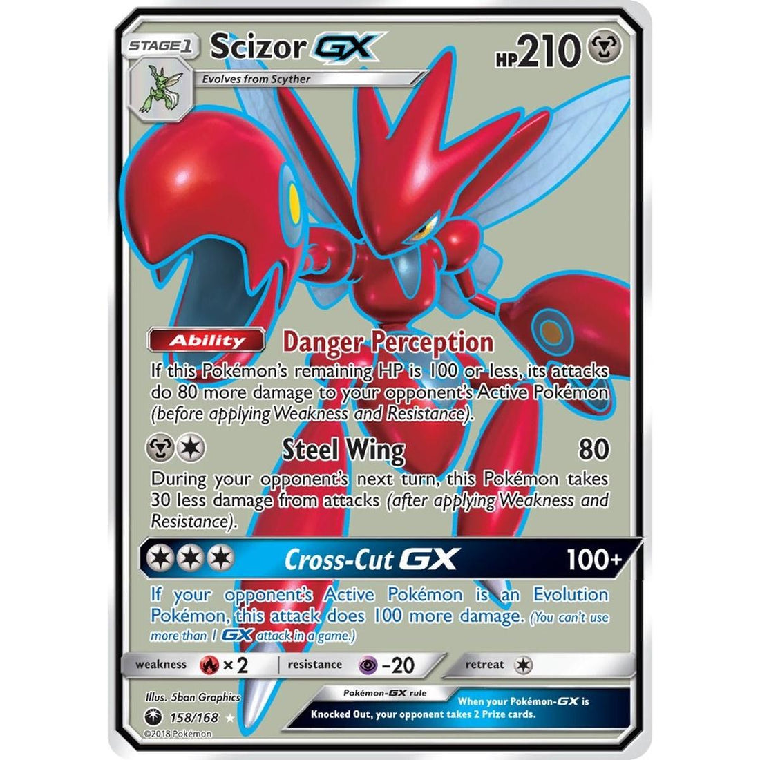 Scizor GX (Full Art)