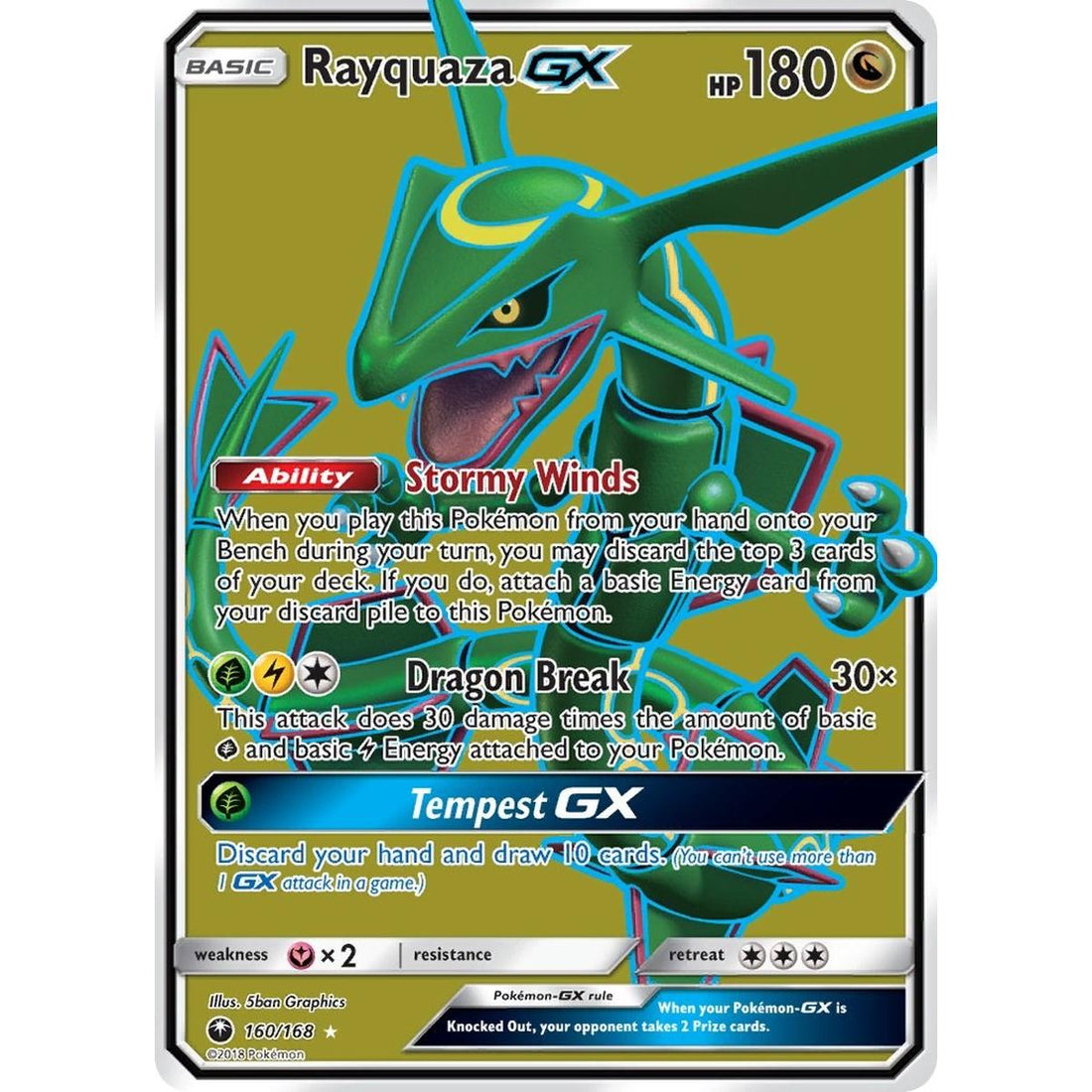 Rayquaza GX (Full Art)