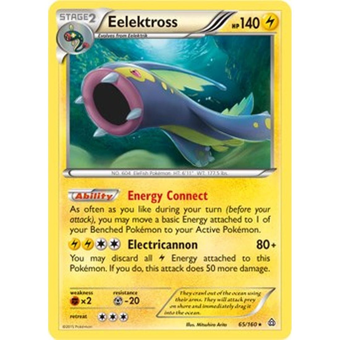 Eelektross - 65/160 (Cosmos Holo)