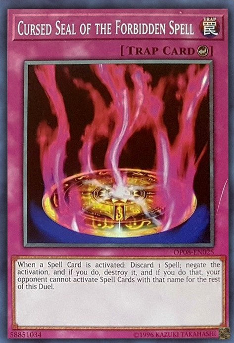 Cursed Seal of the Forbidden Spell