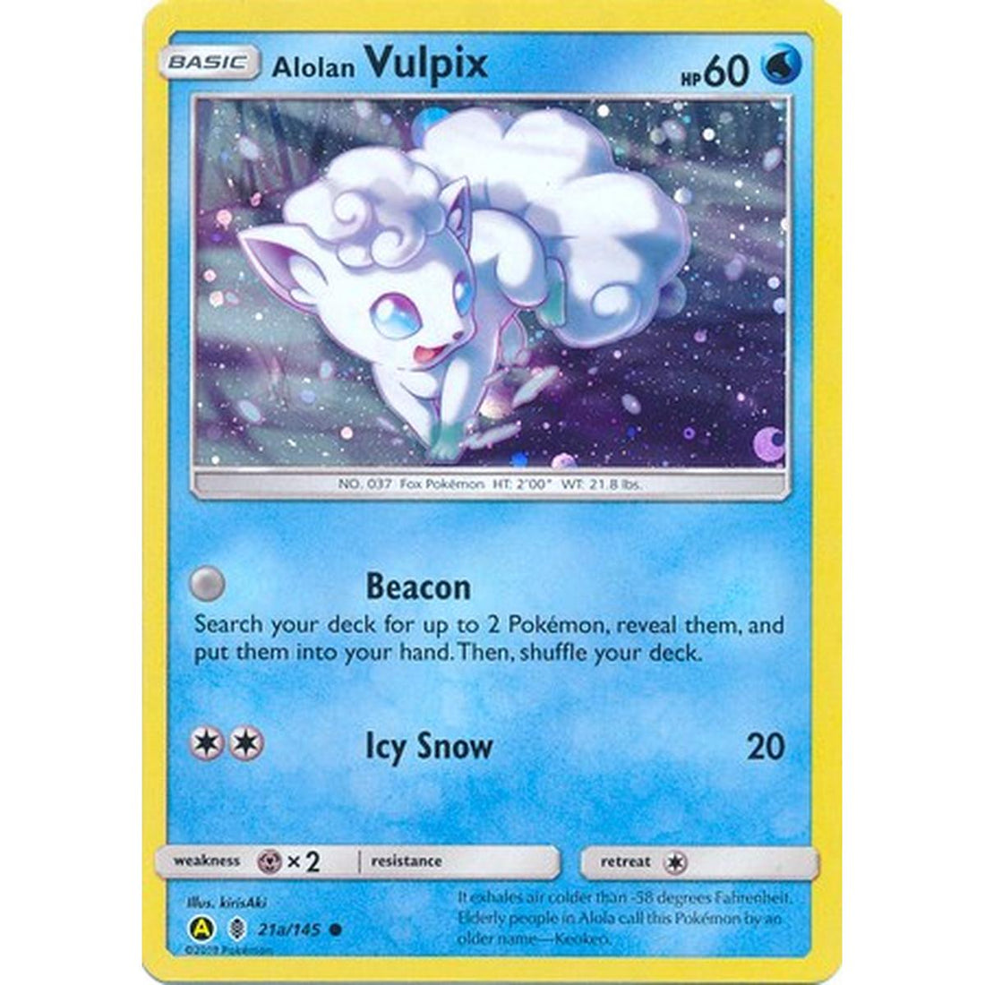 Alolan Vulpix - 21a/145