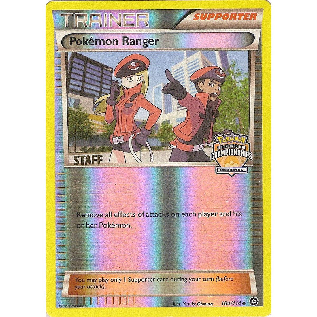Pokemon Ranger - 104/114 (Regional Championships) [Staff]