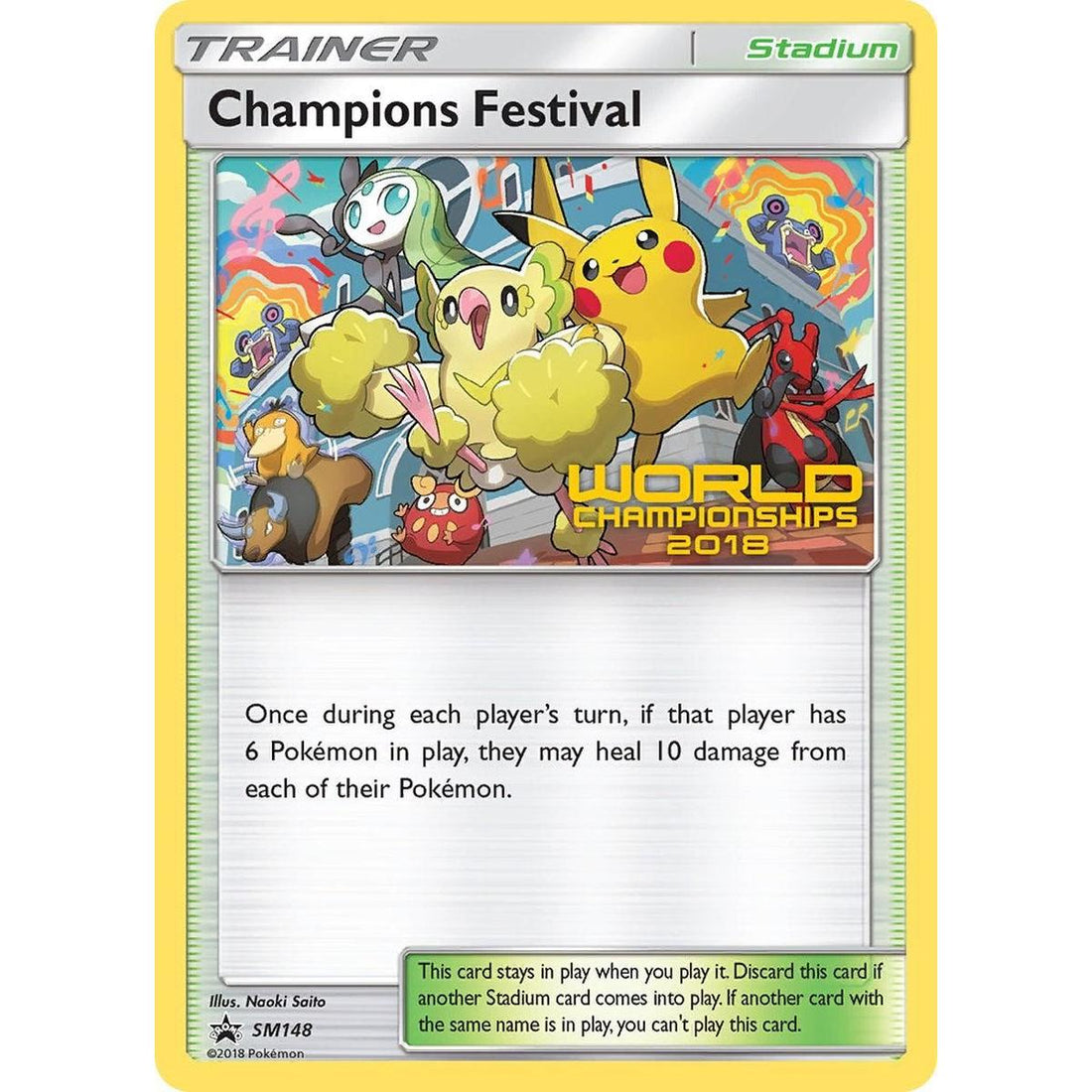 Champions Festival - SM148 (World Championships 2018)