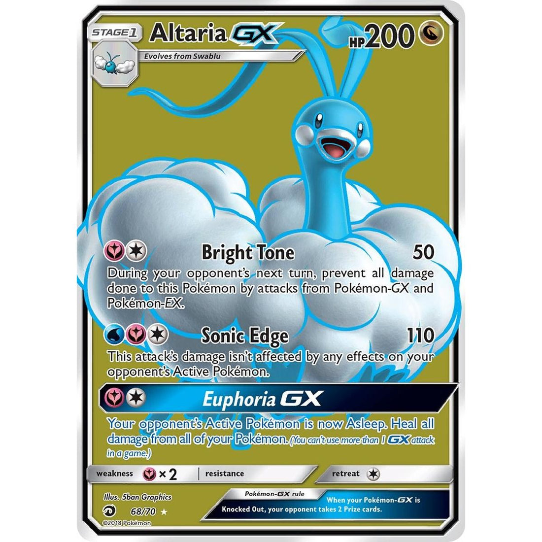 Altaria GX (Full Art)