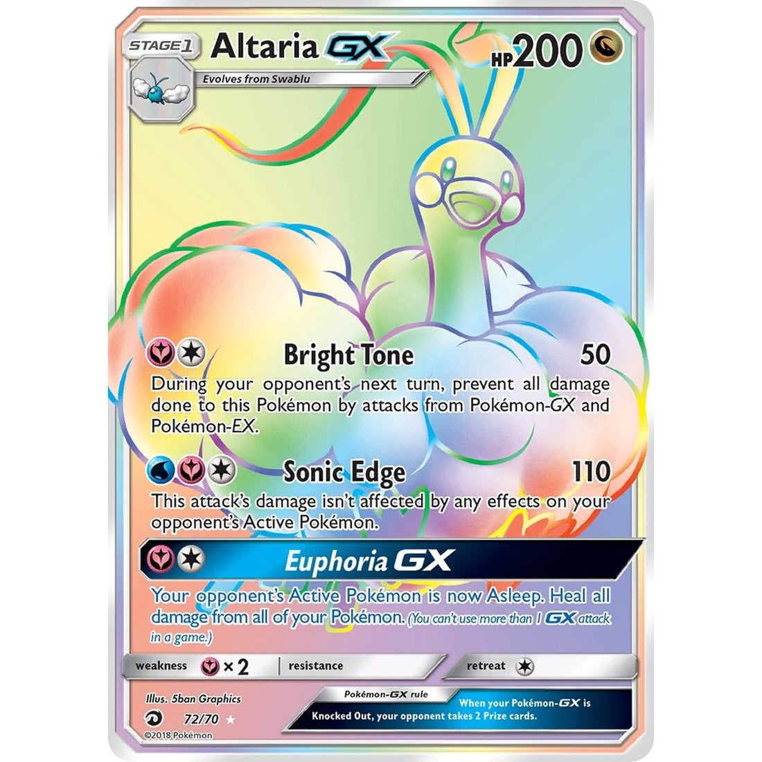 Altaria GX (Secret)