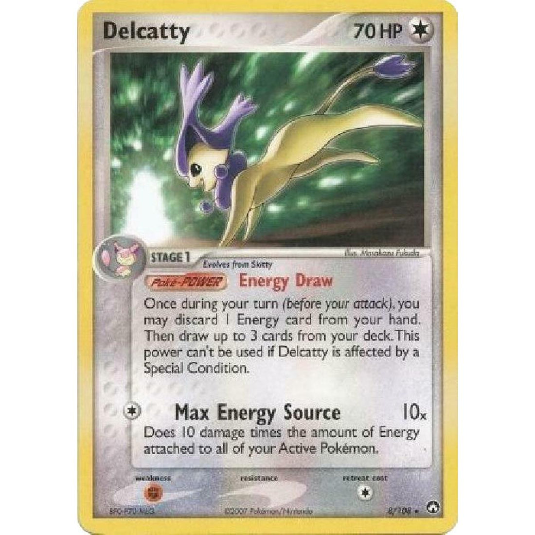 Delcatty - 8/108 (EX Power Keepers)