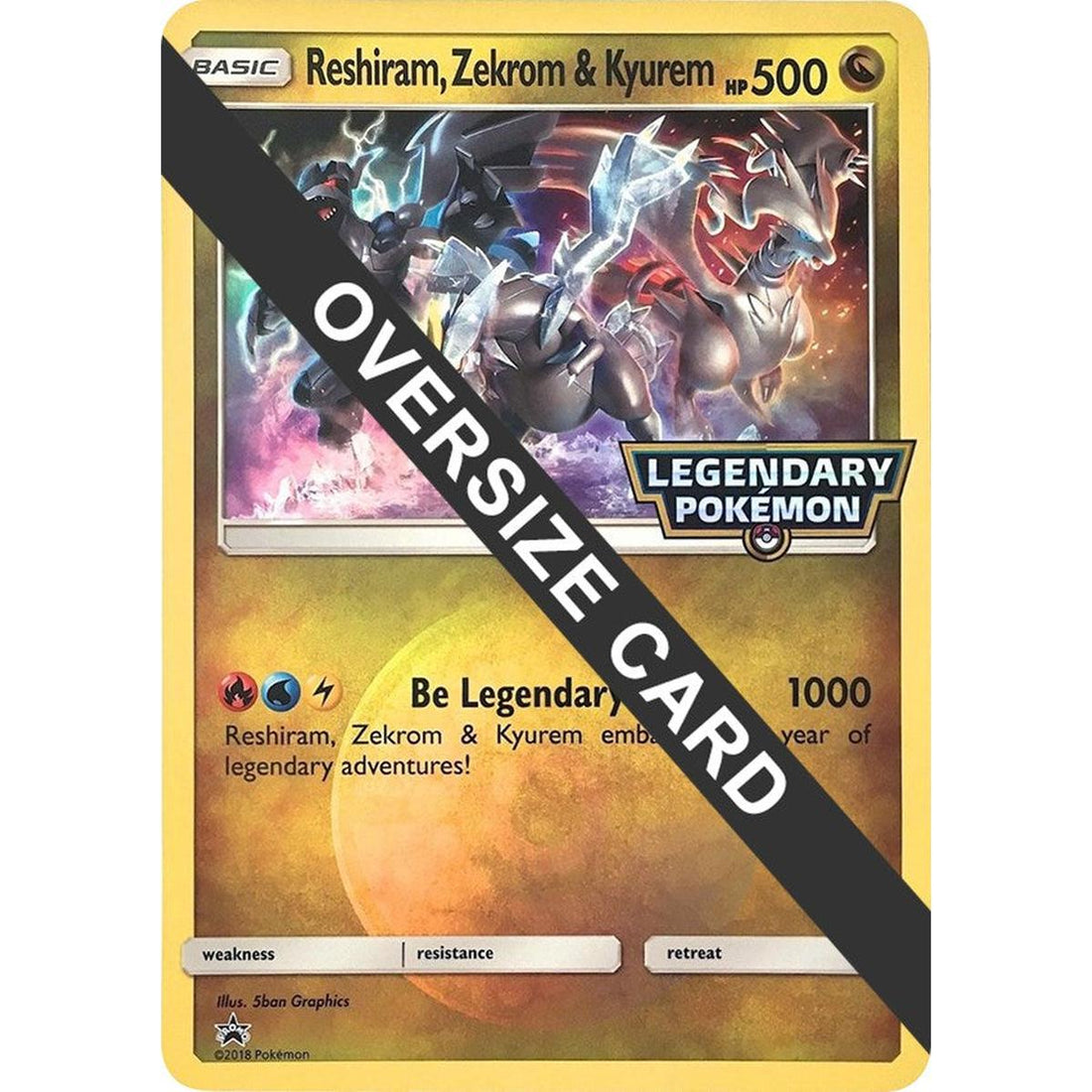 Reshiram, Zekrom & Kyurem
