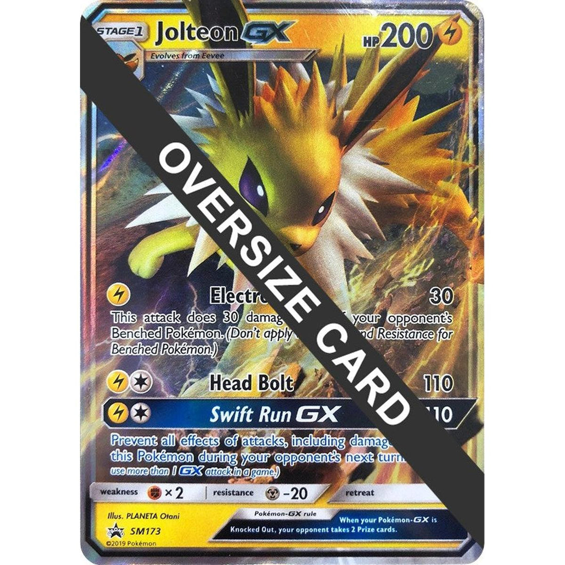 Jolteon GX - SM173 (SM Black Star Promo)