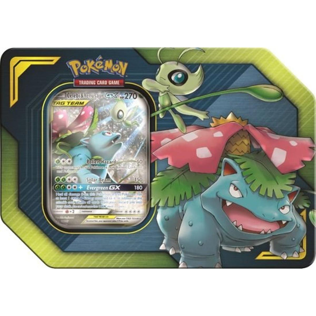 TAG TEAM Tin [Celebi & Venusaur GX]