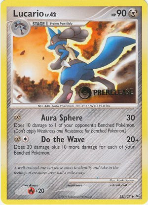 Lucario - 53/127 (Prerelease)