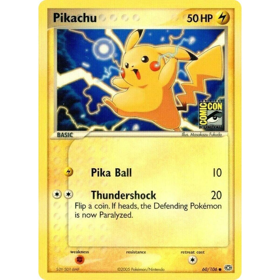 Pikachu - 60/106 (SDCC 2005)