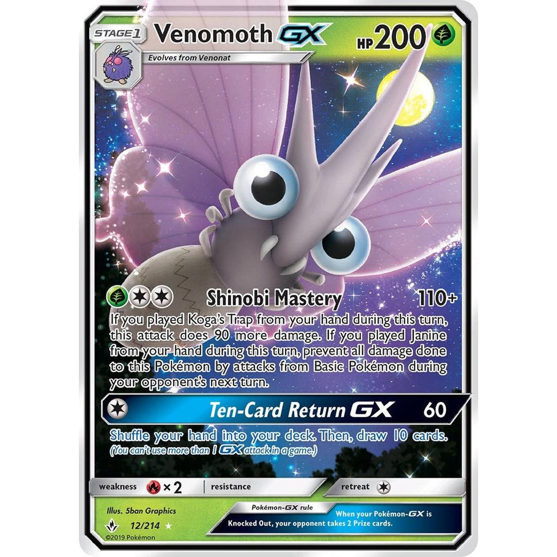 Venomoth GX