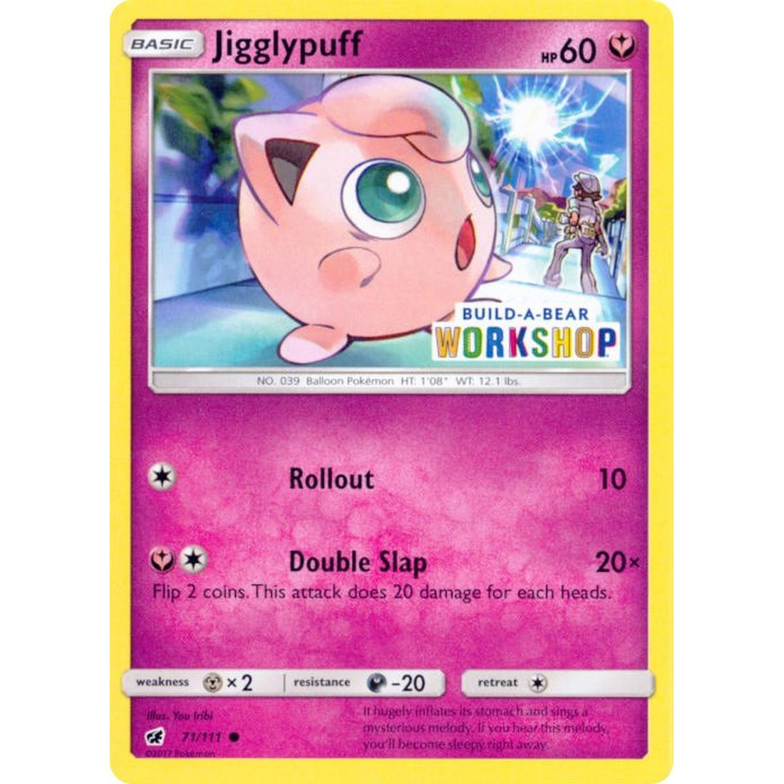 Jigglypuff - 71/111 (Build-A-Bear Workshop Exclusive)