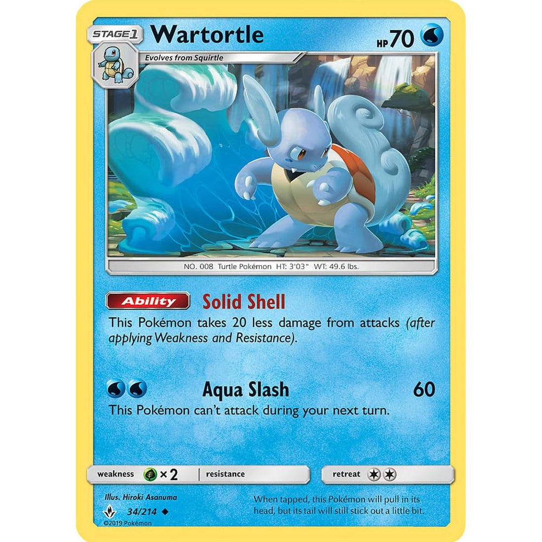 Wartortle - 034/214 (Premium Collection Promo)