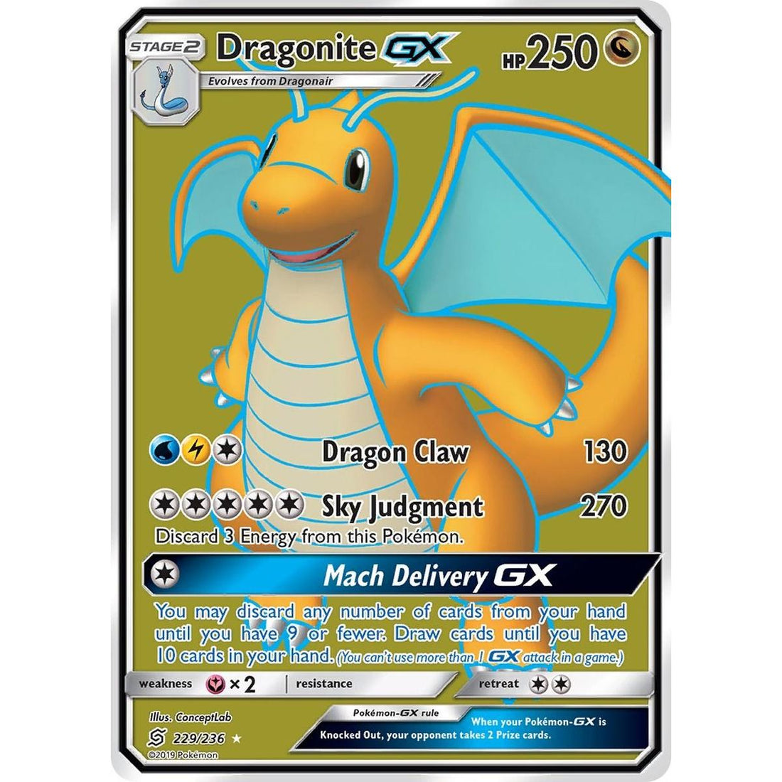 Dragonite GX (Full Art)