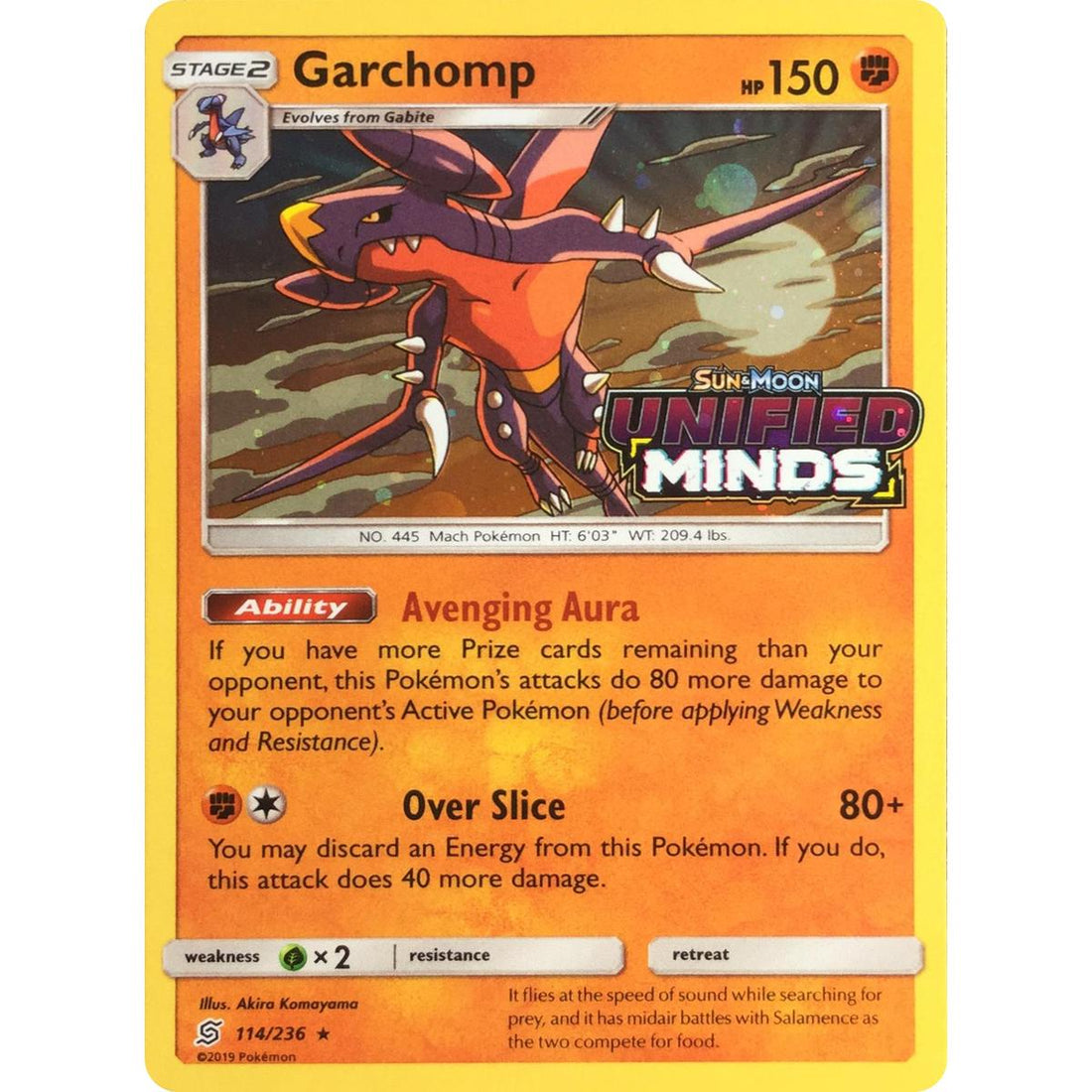 Garchomp - 114/236 (Cosmos Holo)