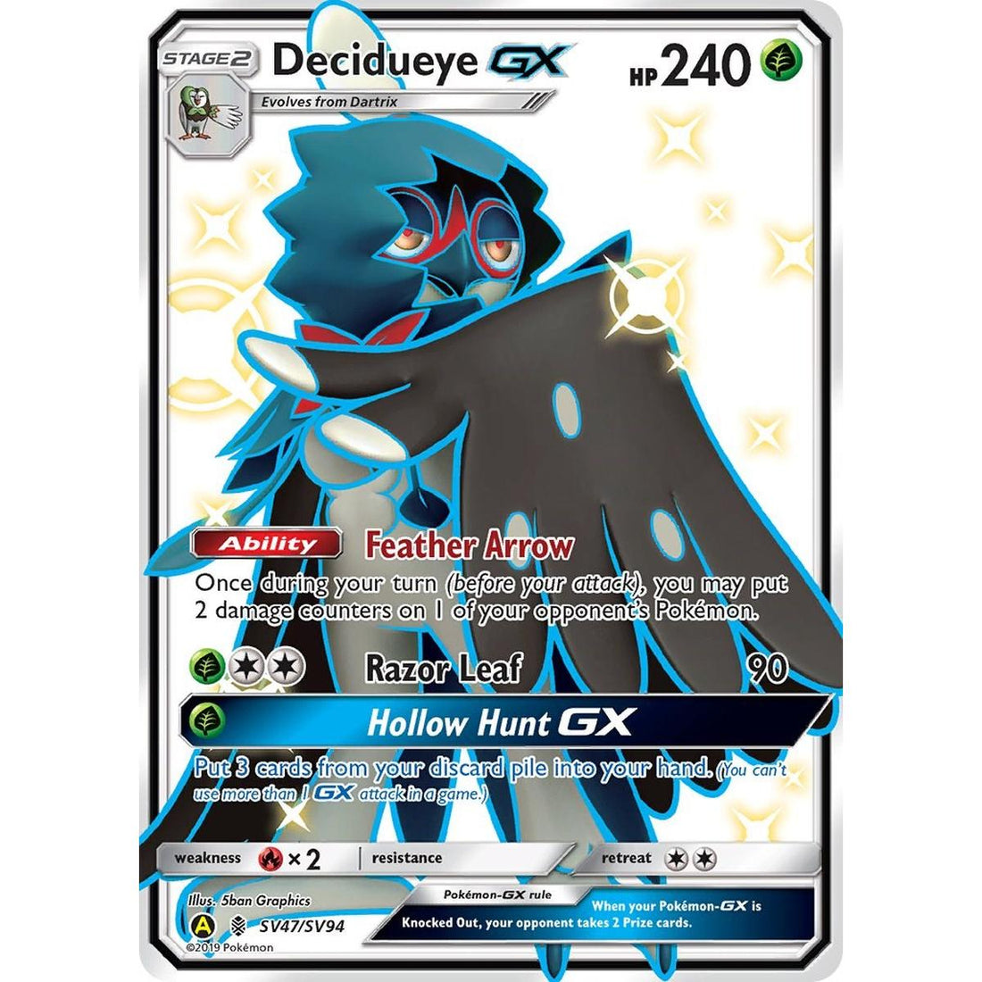 Decidueye GX