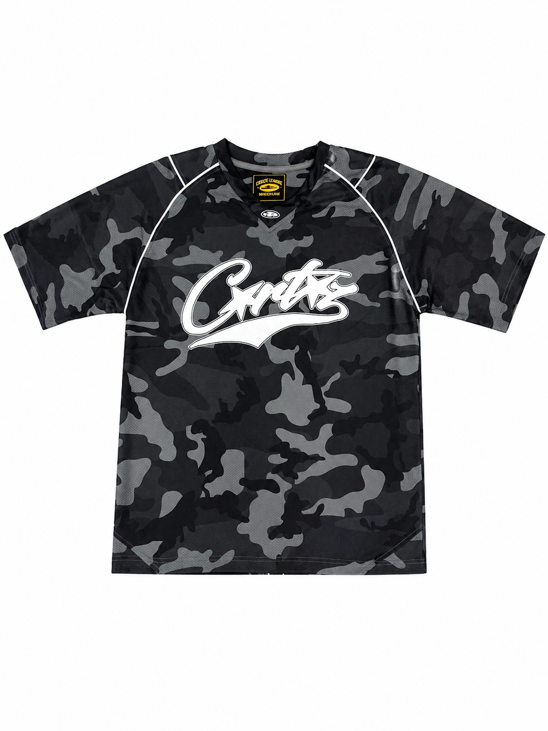 Corteiz BTR Practice Top Black Camo