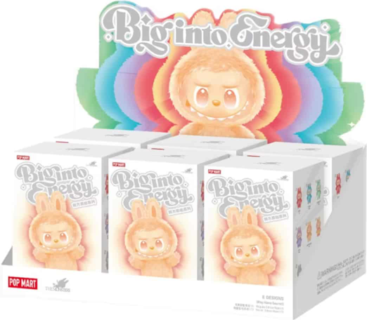 Pop Mart Labubu The Monsters Big into Energy Series Vinyl Plush Pendant Sealed Case (6 Blind Box)