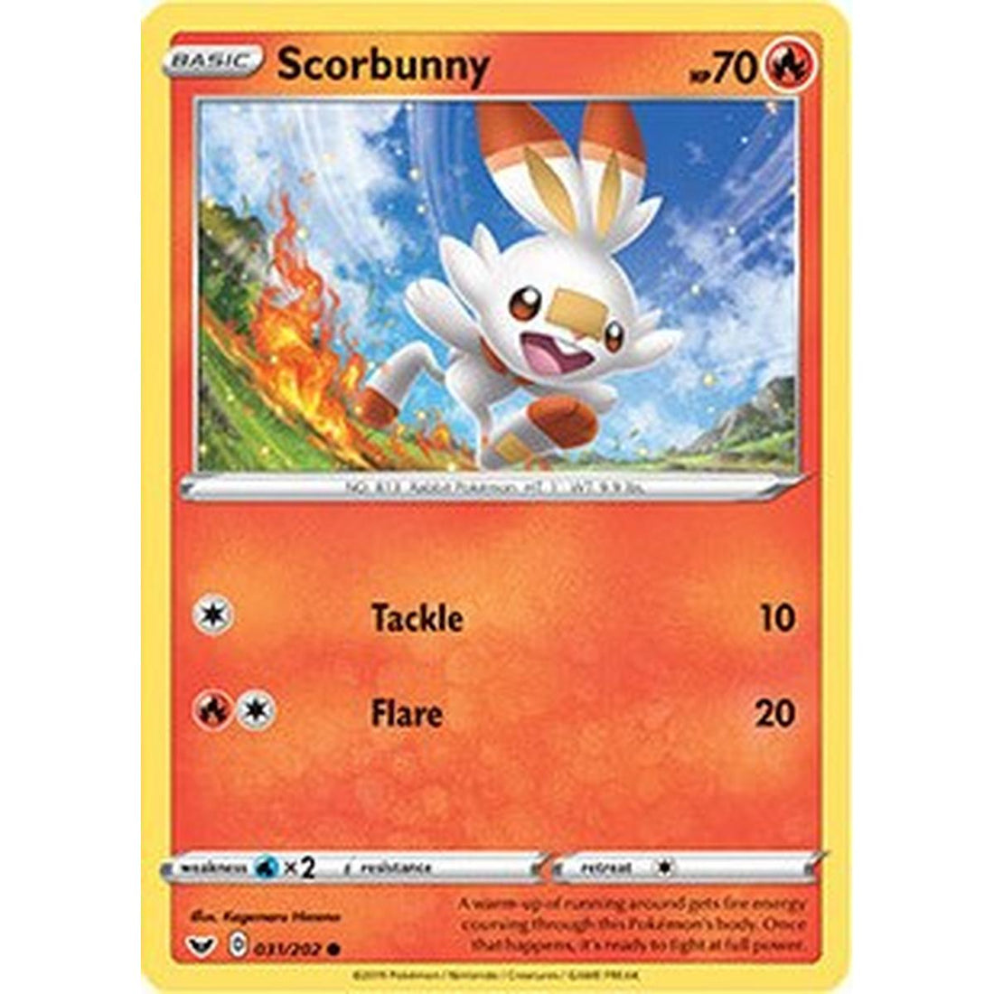 Scorbunny - 031/202 (Premium Collection)