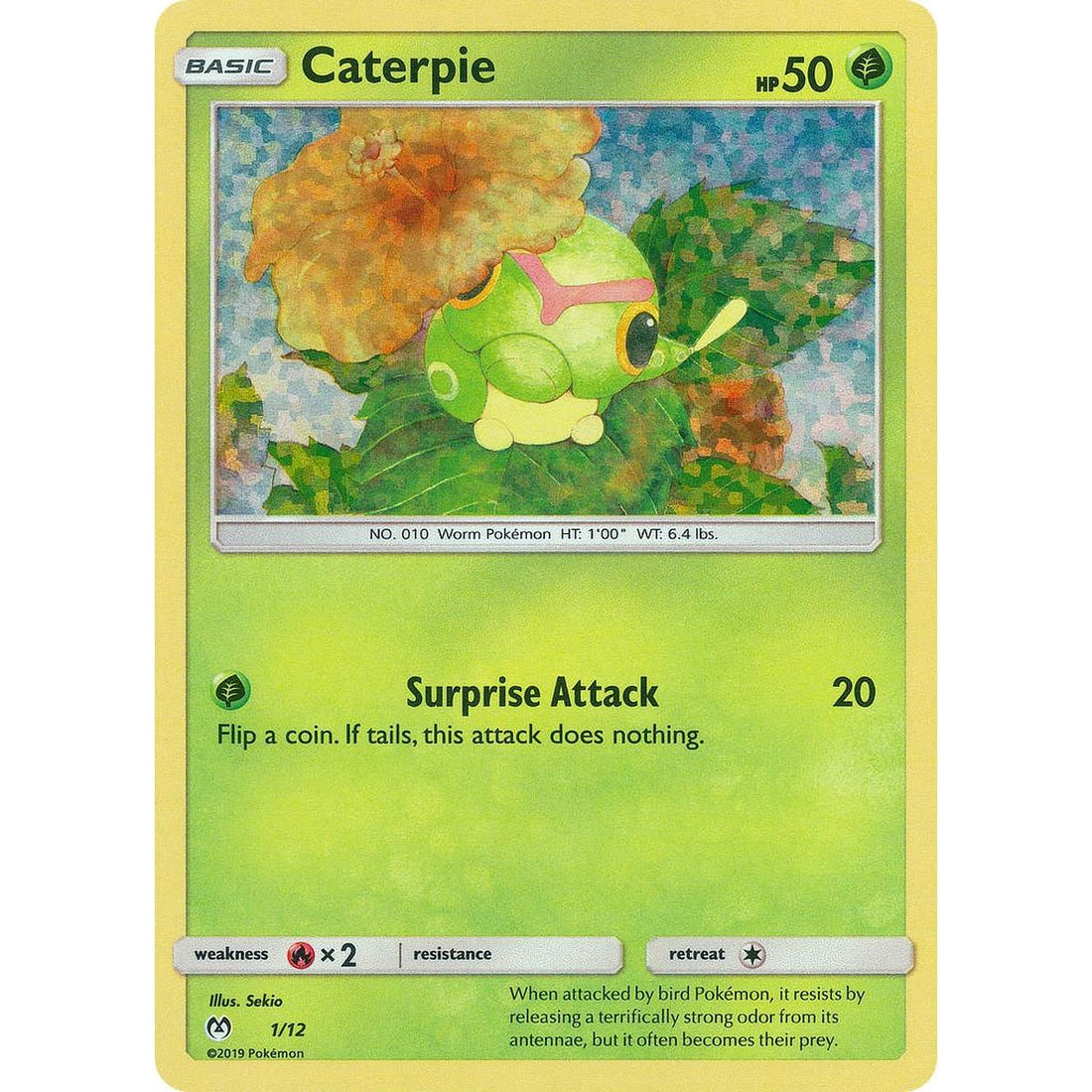 Caterpie - 1/12