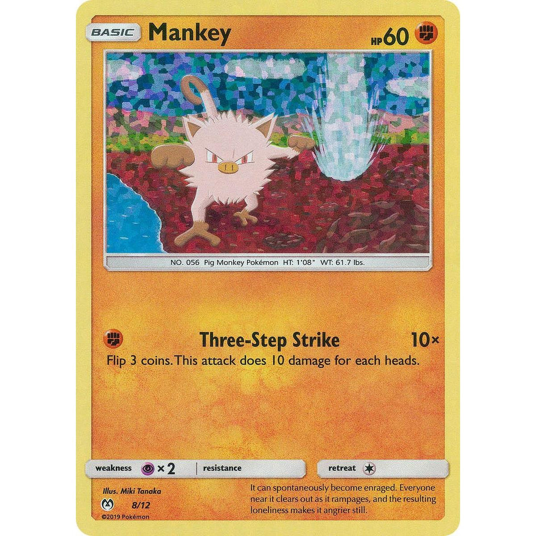 Mankey - 8/12