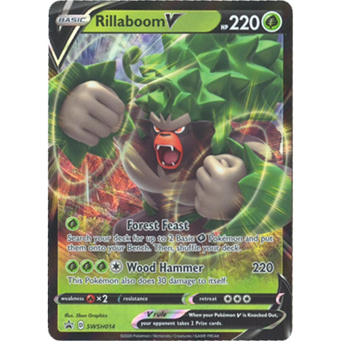 Rillaboom V - SWSH014