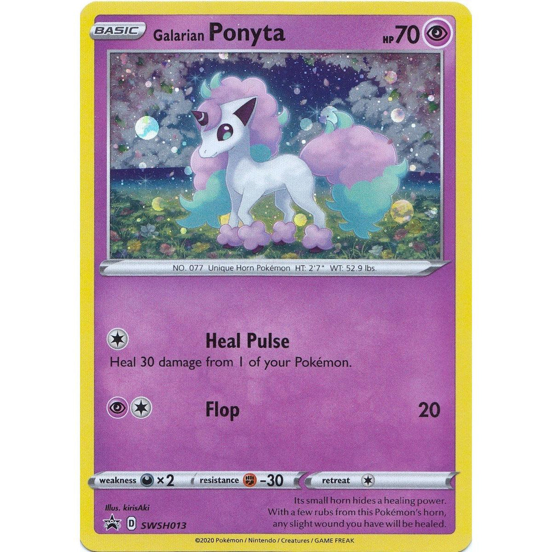 Galarian Ponyta - SWSH013