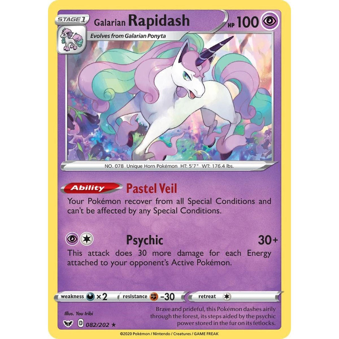 Galarian Rapidash