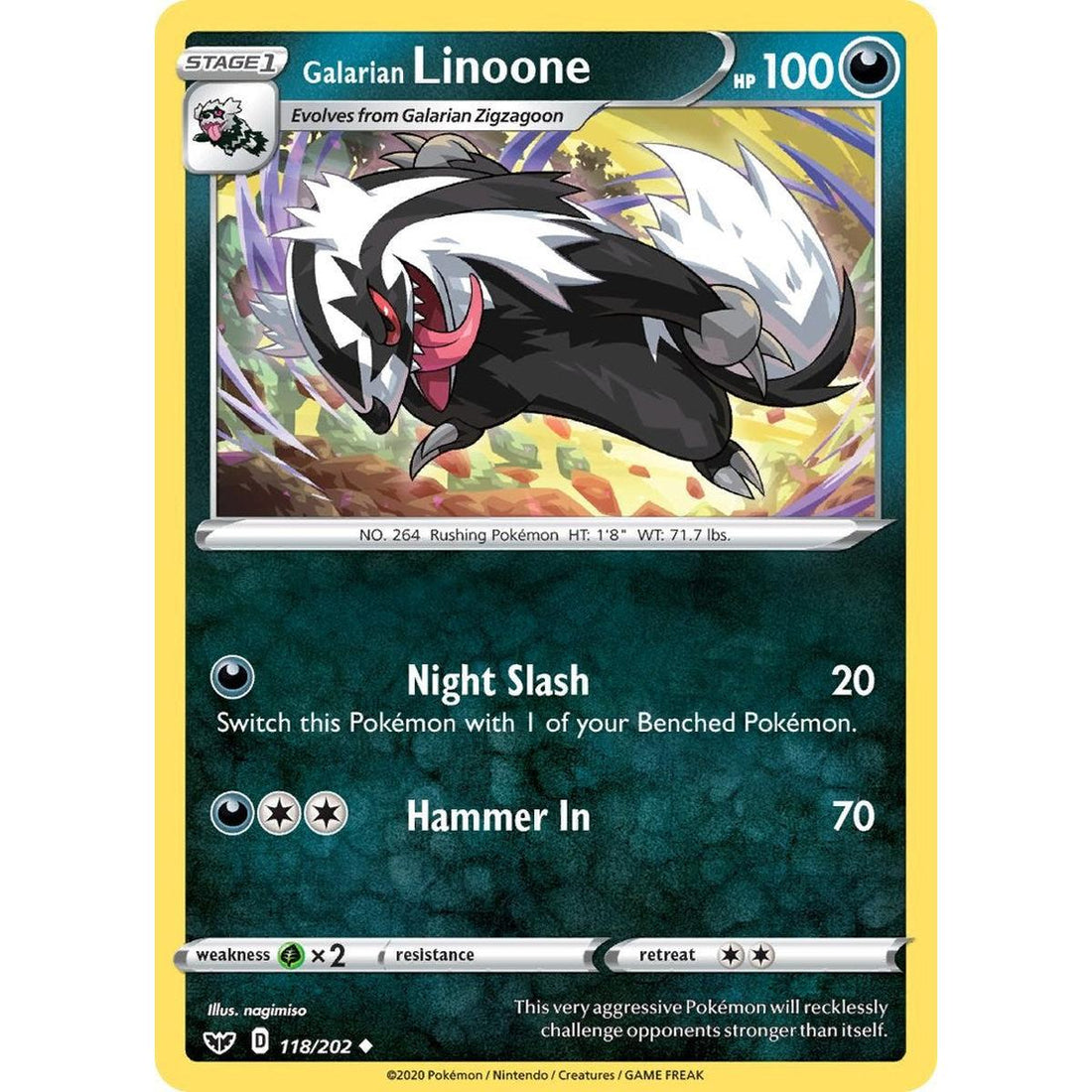Galarian Linoone