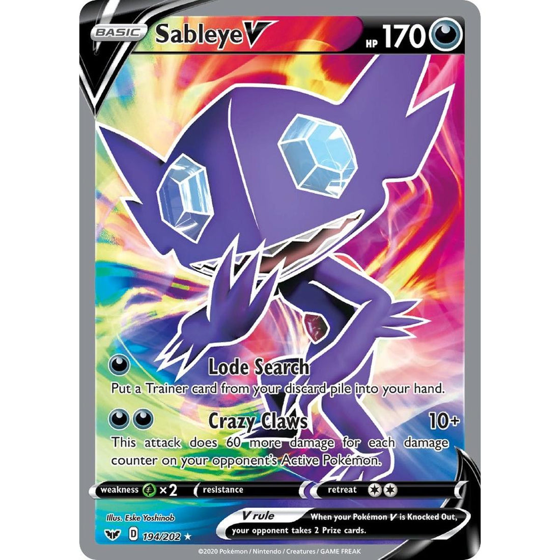 Sableye V (Full Art)