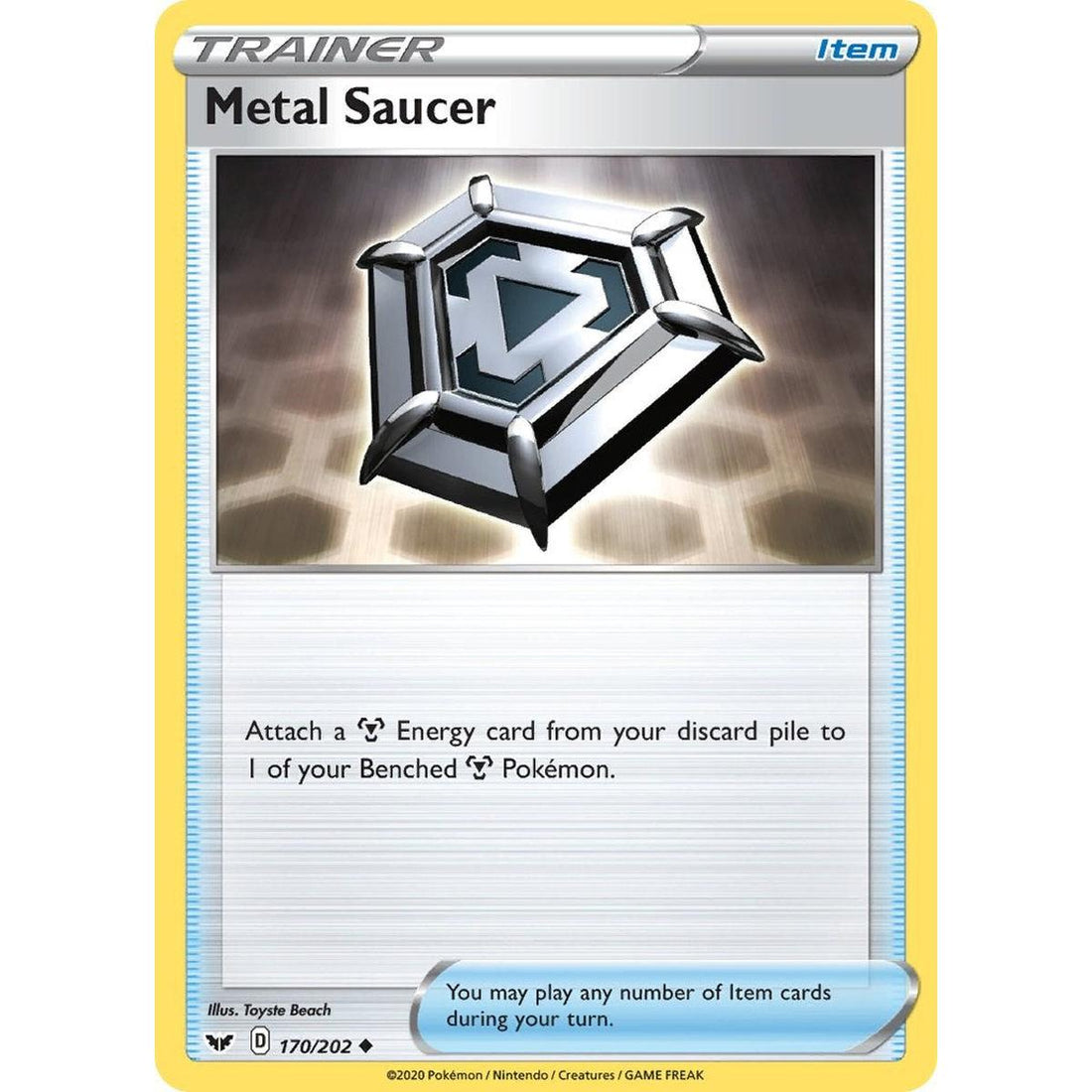 Metal Saucer