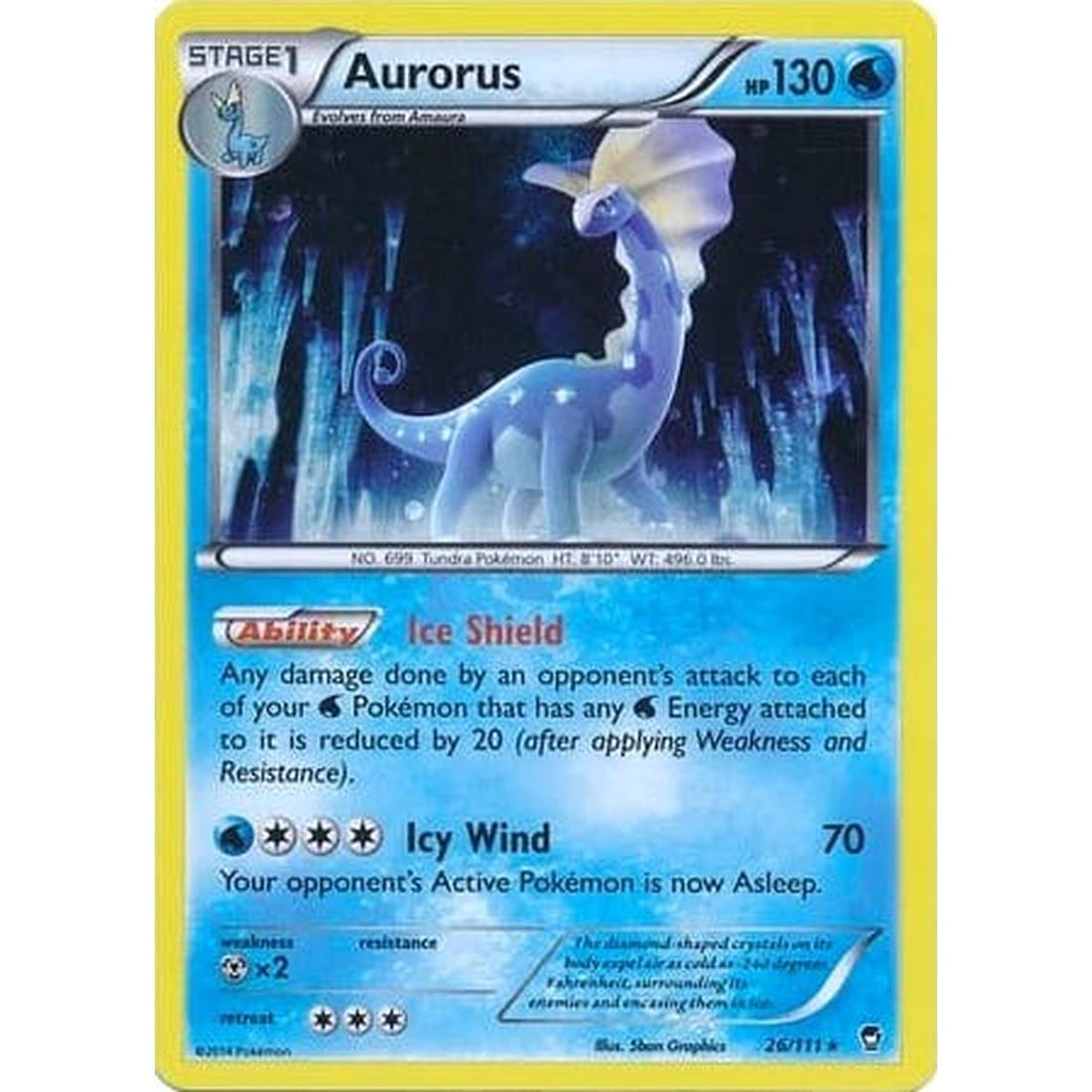 Aurorus - 26/111 (Cosmos Holo)