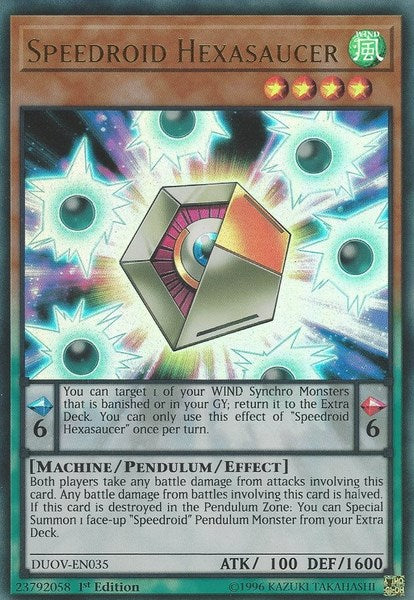 Speedroid Hexasaucer
