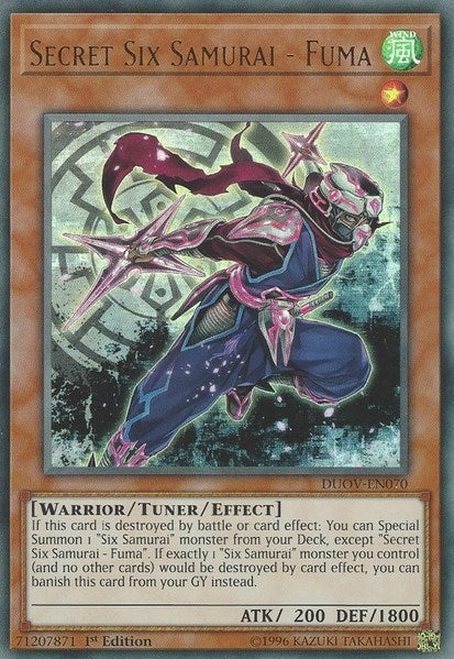 Secret Six Samurai - Fuma