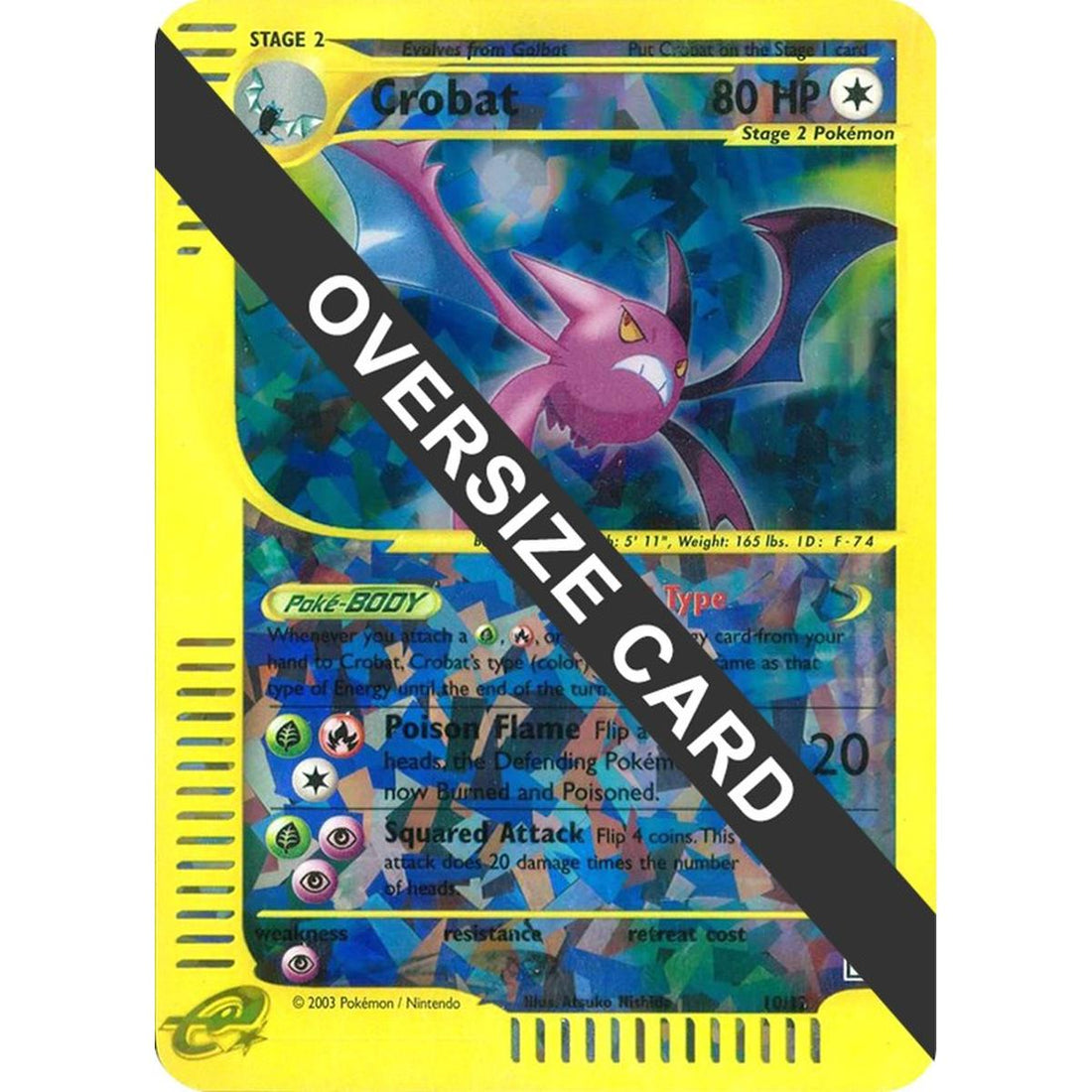 Crobat - 10/12 (Box Topper)
