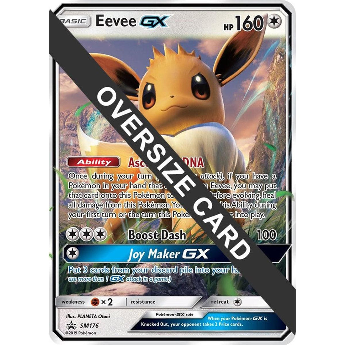 Eevee GX - SM176 (SM Black Star Promo)