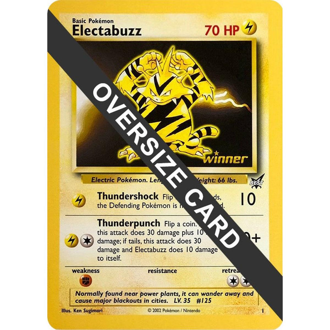 Electabuzz - 1 (Best of Game 1 Promo)